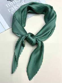 新款簡約純色方巾，70cm壓花絲巾，適用於女性，多功能、萬能，可作腰帶、髮帶、頸巾或時尚頸巾。巾帶，頭帶，髮箍，讓您的造型更加華麗。 - 多色 - 查看 29