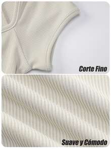 Vestidos Largos de Verano para Mujer 2025 Sexy Cuello Abierto Wrap Bodycon Slim Dress Sólido Manga Corta Costilla, Vestido Largo Fiesta Prom Dress - Burdeos - Ver 8