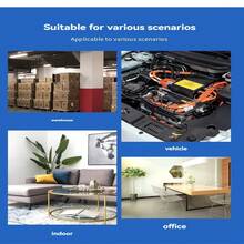 1入組通用5V/12V車用超聲波驅鼠器，使用紅白色閃燈提示，防水性能優良，適用於汽車、車庫、露營 - 多色 - 查看 13