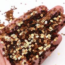 6000入組（20克）3mm PVC扁圓形閃片亂積，縫紉婚禮手工藝品裝飾裙帽鞋DIY珠寶手作配件 - 彩色 - 查看 16