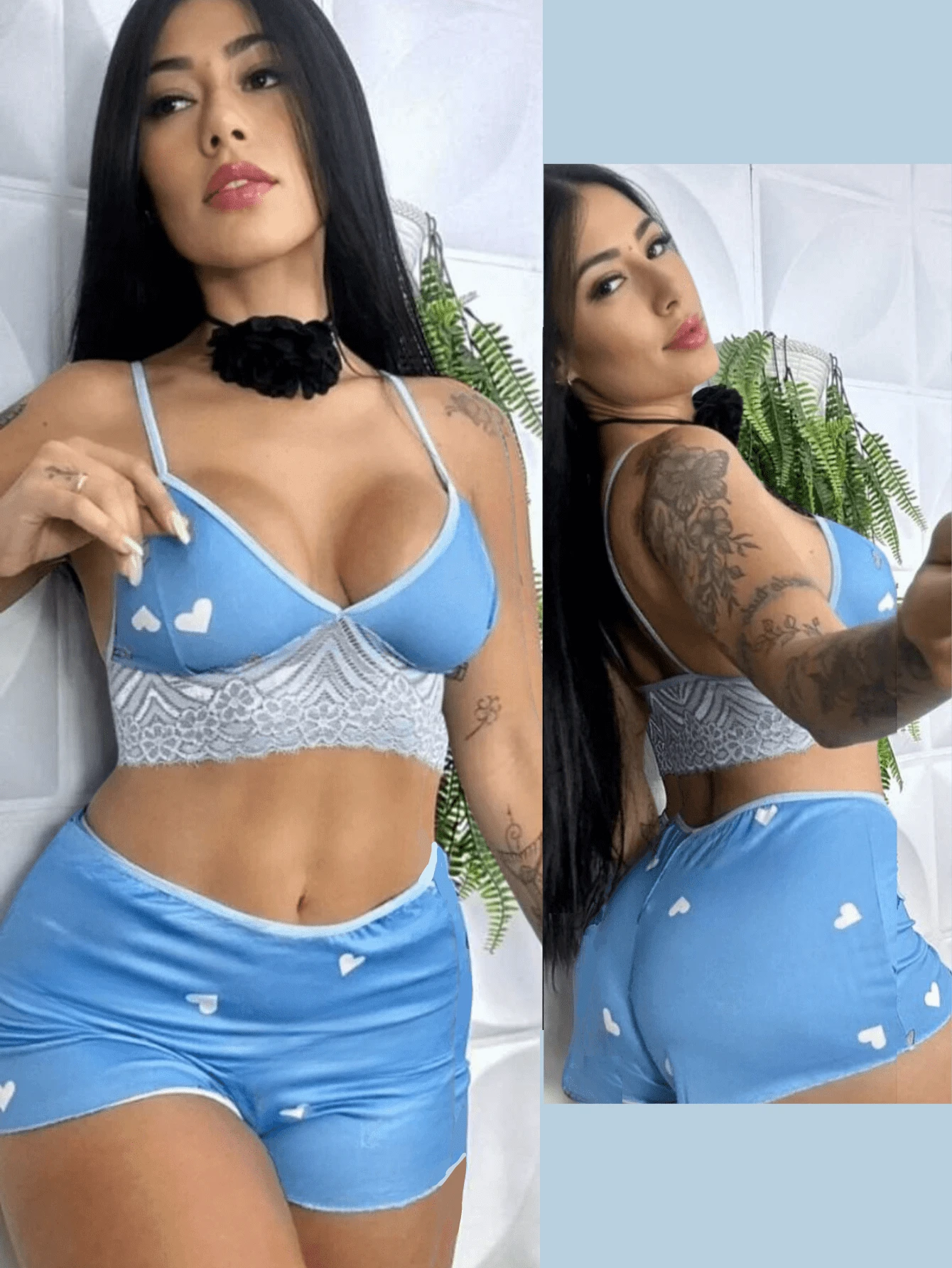 Women Pajama Sets - Multicolor - View 1