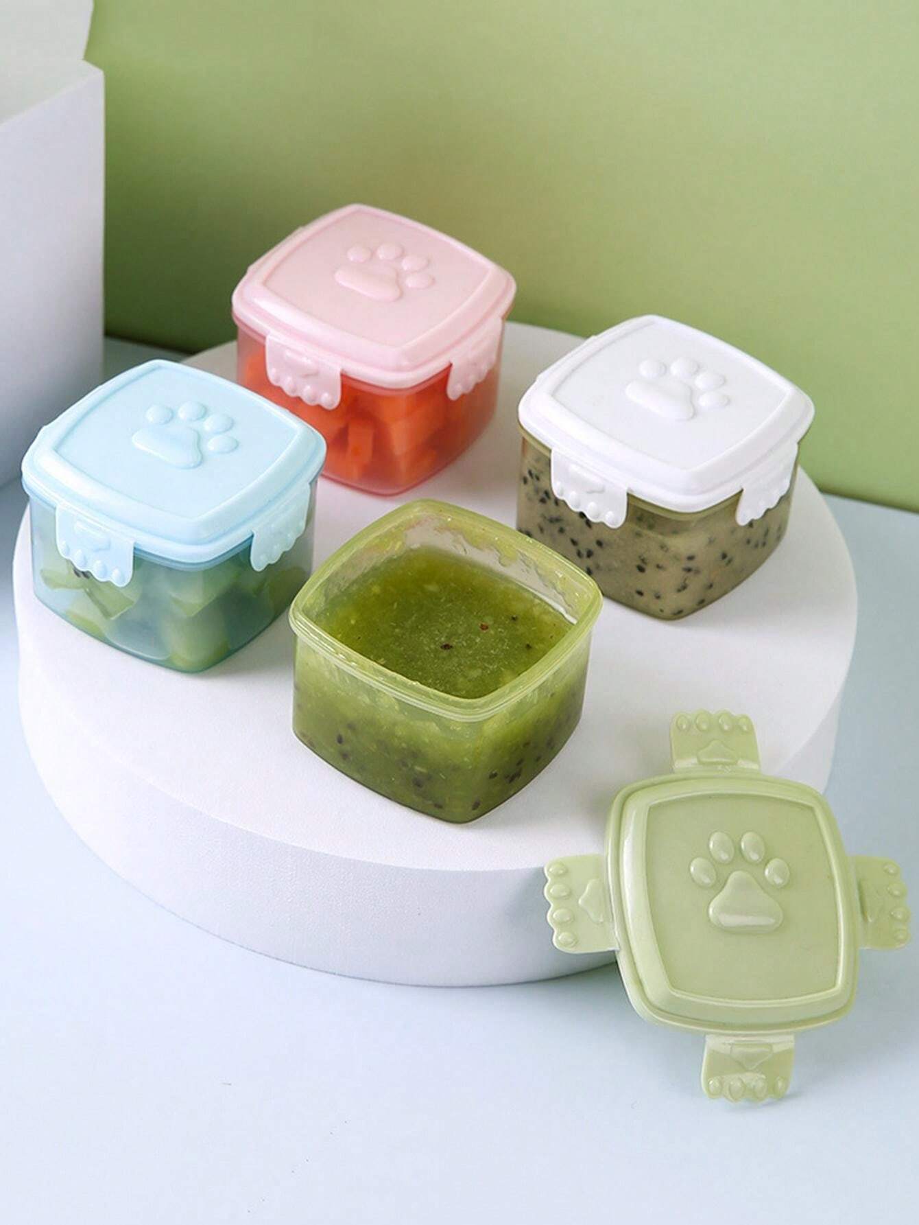 4pcs Mini Sauce Bottle, Mini Ketchup Bottle, Seasoning Squeeze Bottle