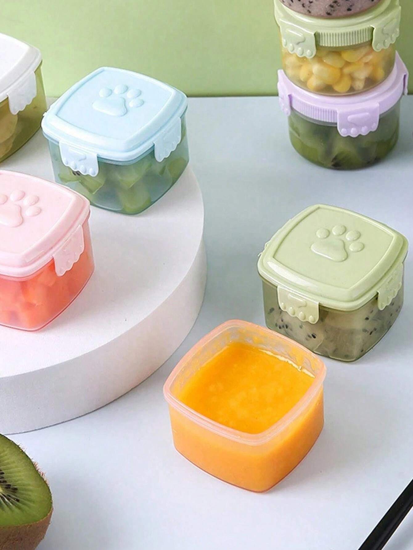 4pcs Mini Sauce Bottle, Mini Ketchup Bottle, Seasoning Squeeze Bottle