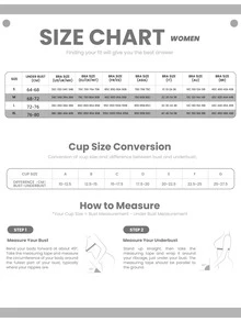 女士黑色性感镂空设计文胸带可拆卸胸垫，内衣 - 黑色 - 查看 9