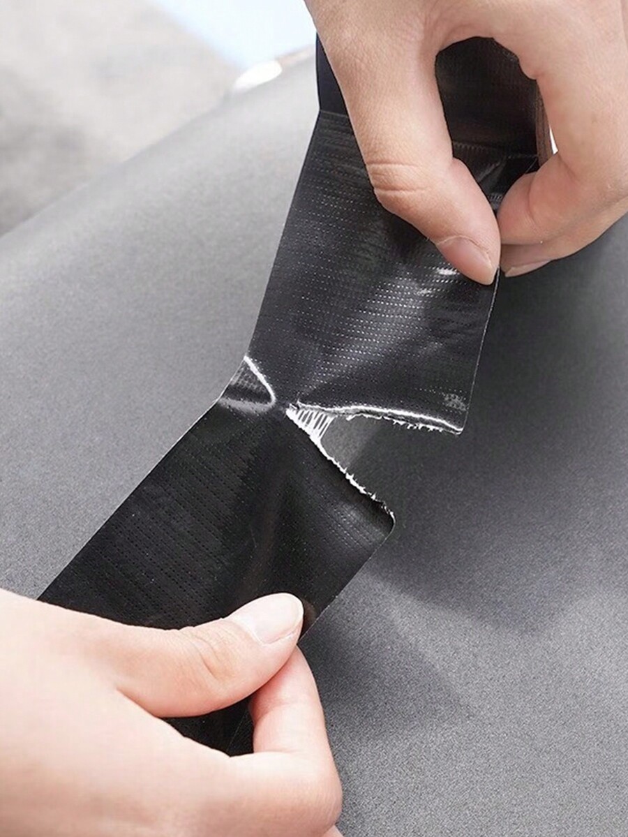 1pc 5cm Wide * 10m Long Black Electric Bike Seat Repair Tape, High