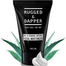 RUGGED & DAPPER - Age + Damage Defense Facial Moisturizer, Face Moisturizer For Men - 4 Ounces - màu đen - Xem 1