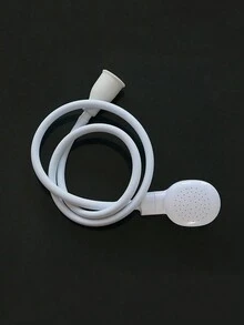 1入組多功能水龍頭噴頭套裝，含有51.18英寸軟管、易於使用的洗髮水轉接器和淋浴頭，適用於0.86英寸口徑水龍頭，和寵物沐浴用噴頭輕鬆連接 - 彩色 - 查看 6