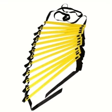 Speed Training Equipment With Storage Bag, Universal Speed And Agility Training Ladder, Football Fitness Footwork Training Ladder, Portable, , Multi-Sport Kit Suitable For All Skill Levels, Speed Training Equipment For Fitness Footwork, PP Material, Universal Fit, Ideal For Basketball Dribbling And Football Footwork Training, Football Sports Accessories, Sports Training Gear, Gift For Men, Valentine''s Day Gift