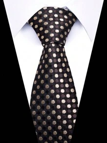 AlanKing 1 条男士英式领带 8 厘米佩斯利经典蓝色条纹，适合商务和婚礼 - 混色 - 查看 8