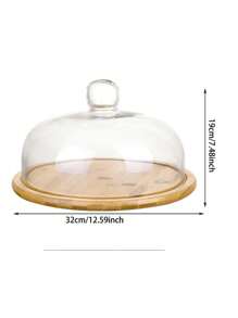 New Wooden European Style Cake Tray Creative Fruit Tray Living Room Home Cake Tray