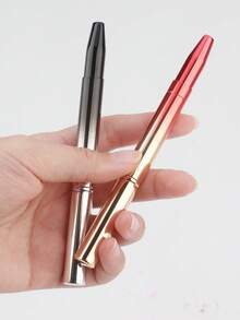 1pc Dual-Ended Retractable Lip Brush, Concealer Brush, Portable Makeup Brush With Cap - Multicolor - View 4