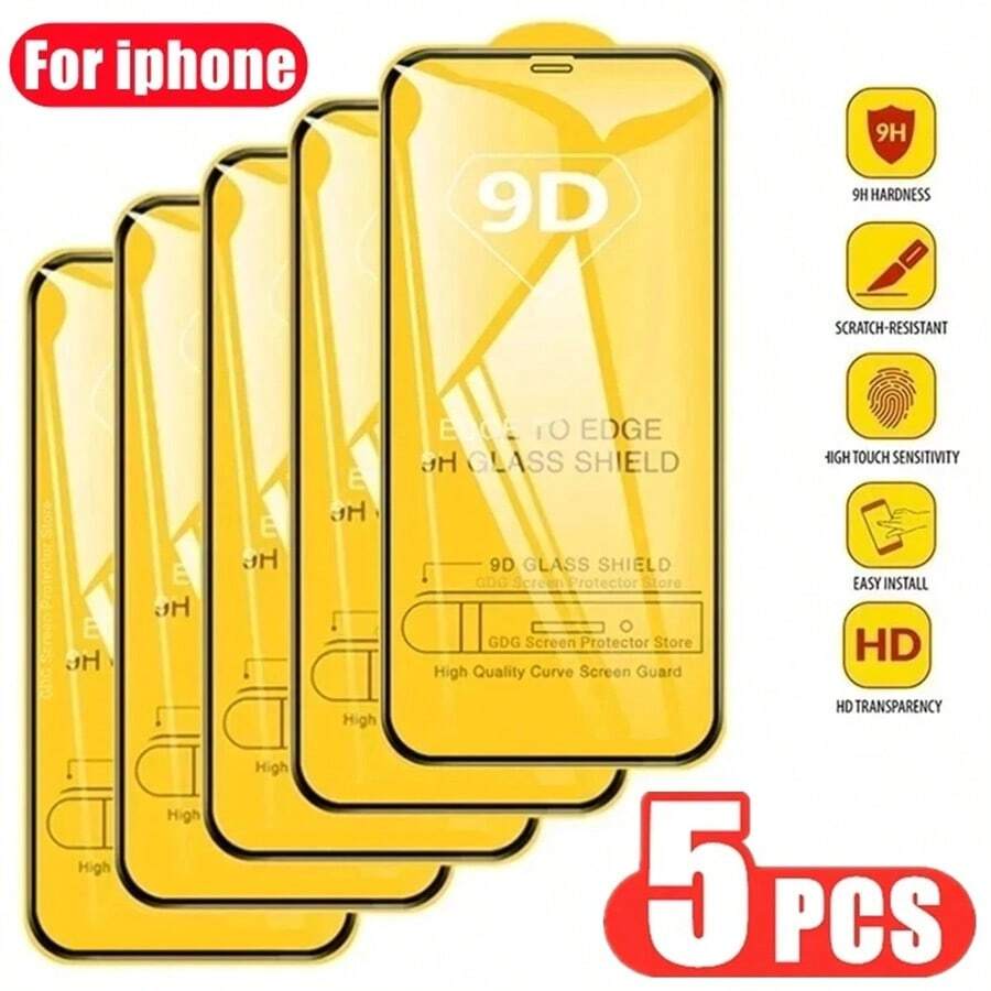 5 CÁI 9D Bảo Vệ Màn Hình Kính Cường Lực Cho IP 16 Plus 16E 15 14 13 12 11 Pro Max 13 Mini X XR XS Max 7 8 SE 2020 2022 14 Plus Galaxy S25 Ultra S24 Plus S23 S22 S21 S20 FE A56 A36 A26 A55 A54 A53 A52 A51 A35 A34 A33 A32 A16 A15 A14 A13 A12 A25 A23 Xiomi Redmi Note 13 Pro 5G 12 11 10 9 9S 10S 11S 12S 10C 12C 13C Poco X6 X5 X4 Pro Mi 13 12 11 Lite Kính Bảo Vệ