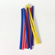 10 pièces Outil de frisage flexible et facile à utiliser, fer à friser en mousse douce, couleur aléatoire. Rouleaux à cheveux, boucles sans chaleur, friseur, produits et accessoires capillaires pour salon de coiffure, essentiels de voyage, rentrée scolaire, vacances, accessoires capillaires pour femmes