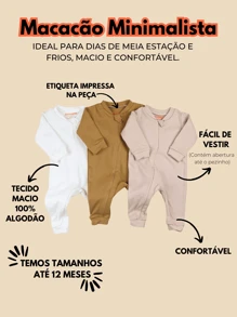 Baby Girls Jumpsuits - Beige - View 4
