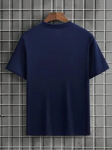 Men T-Shirts - Màu xanh hải quân - Xem 2