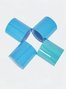 1 Roll/2 Rolls 50*500mm High Temperature Resistant Semi-Transparent Seamless Tape, Suitable For DIY Hollow Metal Frame Making, UV Epoxy Resin Mold Making, Jewelry Making, Etc. - Multicolor - View 12