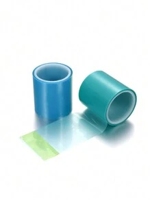 1 Roll/2 Rolls 50*500mm High Temperature Resistant Semi-Transparent Seamless Tape, Suitable For DIY Hollow Metal Frame Making, UV Epoxy Resin Mold Making, Jewelry Making, Etc. - Multicolor - View 7