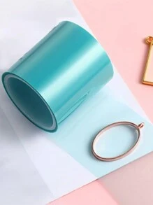 1 Roll/2 Rolls 50*500mm High Temperature Resistant Semi-Transparent Seamless Tape, Suitable For DIY Hollow Metal Frame Making, UV Epoxy Resin Mold Making, Jewelry Making, Etc. - Multicolor - View 5