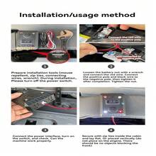 1入組通用5V/12V車用超聲波驅鼠器，使用紅白色閃燈提示，防水性能優良，適用於汽車、車庫、露營 - 多色 - 查看 12