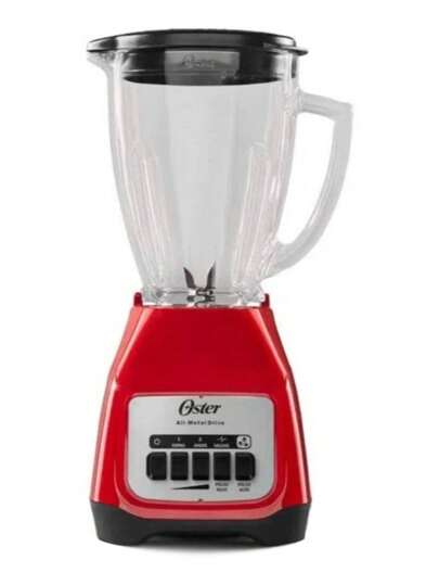 LICUADORA OSTER MOD. BLSTKAP-RPB-013 KALIMAN 2V. TECLAS V/PLASTICO, ROJA