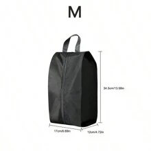 Dustproof Shoe Storage Bag Travel Portable Nylon Shoe Bag With Zipper And Water Resistant Pocket Boot Bag Shoes Case Shoe Storage Box Shoes Organizer Accessories For Travel Vacation Cruise Summer Holiday Travelling Bag Travel Stuff Essentials For College Dorm Home School Travel Organizer Drawstring Shoes Pouch Shoes Cover Dust-Proof For Men For Women Packing Cubes Travel Essential Cruise Essentials Vacation Essentials - Black - View 9