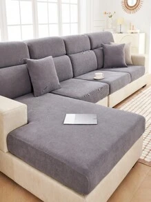 1入純色沙發套，簡約風格，防滑沙發套，個性化沙發套日常使用 - 彩色 - 查看 8