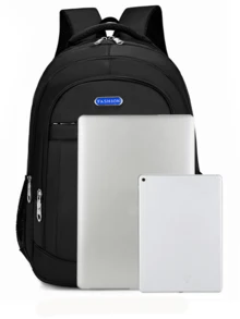 Men's/Women's Backpack For Business/Travel/High School/Middle School Students, Large Capacity Computer Backpack, Casual Travel Bag Back To School School Bag For Books - Black - View 4