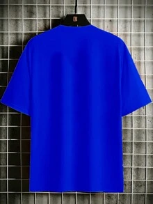 Men T-Shirts - Royal Blue - View 2