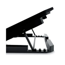 Suporte De Notebook Com Cooler E Vertical 2 Fans Silencioso Ate 17 Plegados Bmax BM763 - Preto - Visão 2