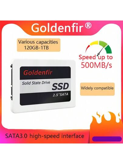 Goldenfir SATA SSD 512GB 2.5インチ 3個セット 楽天市場】SSD 512GB SATA 内蔵2.5インチ ホワイト 側面 背面