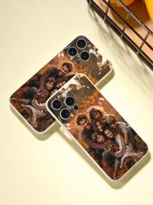 1 pieza Funda de teléfono de silicona líquida personalizada compatible con iPhone 15 Pro Max/17 Pro/17 Air y otros modelos