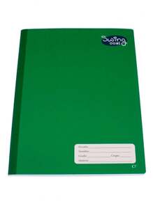Libreta Cosida Cuaderno Cosido 100 Hojas Profesional 7 Pzas - 5 Rayas - Ver 7