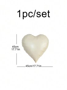 6入組/套心形氣球