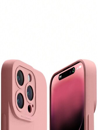 1 件液体硅胶可洗手机壳，适用于 17/17Pro/17ProMax/17Air/16ProMax/16/16Pro/16Plus/15/15ProMax/15Pro/11/12/13/14ProMax/11Pro/11ProMax/12Pro/12ProMax/13Pro/13ProMax/14Pro/14ProMax，优雅创意设计