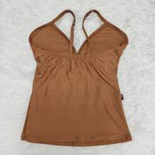 Women Tank Tops & Camis - Brown - View 2