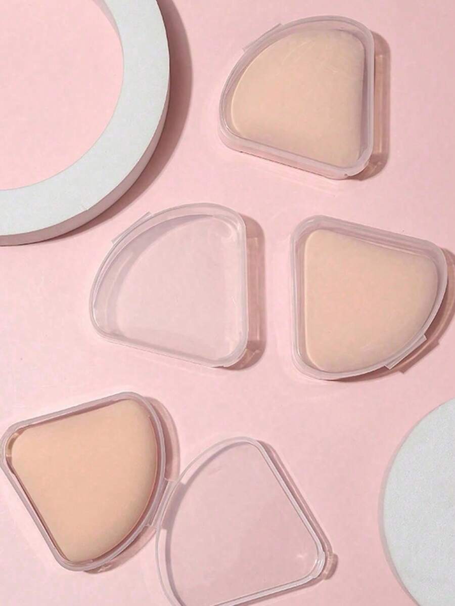 6个装便携式三角形化妆海绵收纳盒,透明透气塑料化妆包,适合旅行、户外使用,防尘,化妆必备,价格实惠,可用于房间装饰、梳妆台、旅行、卧室、化妆配件、粉扑、美妆蛋、散粉扑、化妆海绵等。价格实惠,适合作为圣诞礼物、化妆品、化妆工具等。也是馈赠佳品,适合送给女性,是圣诞礼物的理想之选。旅行必备品。 - 彩色 - 查看 1