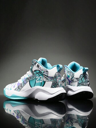 Unisex Four-Season Breathable Anti-Slip Basketball Shoes For Outdoor Sports, Men's And Women's Sizes Available