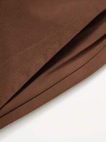 1 件男童/青少年休闲运动户外夹克，带大口袋和丝带装饰，适合通勤、上学、日常休闲、旅行