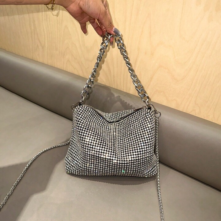 Brand Fashion Luxury Designer Handbags Party Rhinestone Purse Elegant And Versatile Evening Bags For Women
