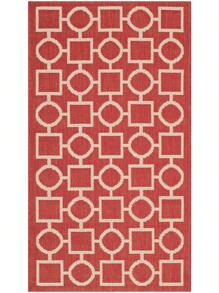 Safavieh Courtyard 6925 Indoor / Outdoor Power Loomed Easy Care Area Rug