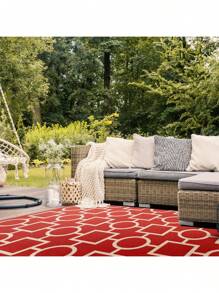 Safavieh Courtyard 6925 Indoor / Outdoor Power Loomed Easy Care Area Rug