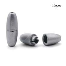 10/50Pcs Black, White, Silver, Gold, Mint Plastic Bucket Beads - Diy Jewelry Making Kit With  Separation Clasps For Necklaces And Lanyards - Separate Buckle - View 5