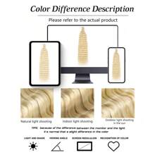1 Pack Ocean Wave Crochet Hair ,30Inch Deep Wave Braiding Hair For Women Synthetic Curly Crochet Hair Extensions Wavy Braiding Hair Bohemian Crochet Braids(613#)