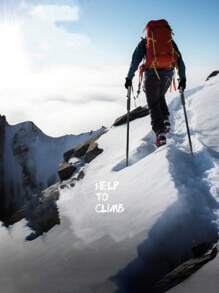 Un bastón de senderismo con mango recto, bastón de senderismo al aire libre, diseño retráctil plegable multiusos ultra ligero, adecuado para hombres, mujeres, personas mayores, senderismo, escalada, que hace que la exploración sea talla grande fácil, adecuado para altura de 150 cm a 195 cm