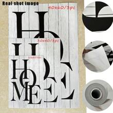 3 cái/bộ Nhà  Love Áp phích , Đen Và Trắng tranh sơn dầu Bức tranh , trang trí In tường , Tranh treo tường Đối với Phòng khách Bắc Âu Đồ trang trí Nhà  Nghệ thuật , Không có - Đen và trắng - Xem 13