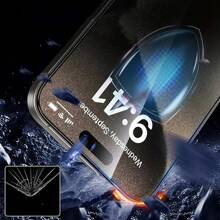 [5-In-1] 2pcs High Definition Tempered Glass Screen Protector + 2pcs Camera Lens Protector + 1pc Transparent Phone Case, Compatible With IPhone 16e/11/12/13/13 Mini/14/15/15 Pro/Pro Max, High Definition Anti-Scratch, Ideal Gift For Birthday, Family, And Friends. Tempered Glass Material, Full Coverage Screen Protector, Waterproof, Shockproof, Anti-Fall, Anti-Fingerprint. - Clear - View 6