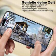 [5-In-1] 2pcs High Definition Tempered Glass Screen Protector + 2pcs Camera Lens Protector + 1pc Transparent Phone Case, Compatible With IPhone 16e/11/12/13/13 Mini/14/15/15 Pro/Pro Max, High Definition Anti-Scratch, Ideal Gift For Birthday, Family, And Friends. Tempered Glass Material, Full Coverage Screen Protector, Waterproof, Shockproof, Anti-Fall, Anti-Fingerprint. - Clear - View 5