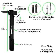 Bicycle Pumps - 黑色 - 查看 3