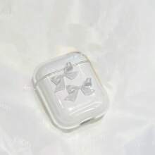 Ốp lưng bảo vệ nơ trắng đơn giản cho iPhone 2/3/Pro/Pro2/Pro3, ốp lưng trong suốt cho iPhone 4 - Trong sáng - Xem 5