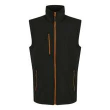 Regatta Mens Navigate Softshell 2 Layer Body Warmer (N/A) - Space Black - View 1
